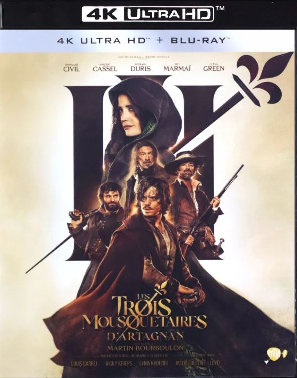 The Three Musketeers - Part I: D'Artagnan 4K 2023 Ultra HD 2160p