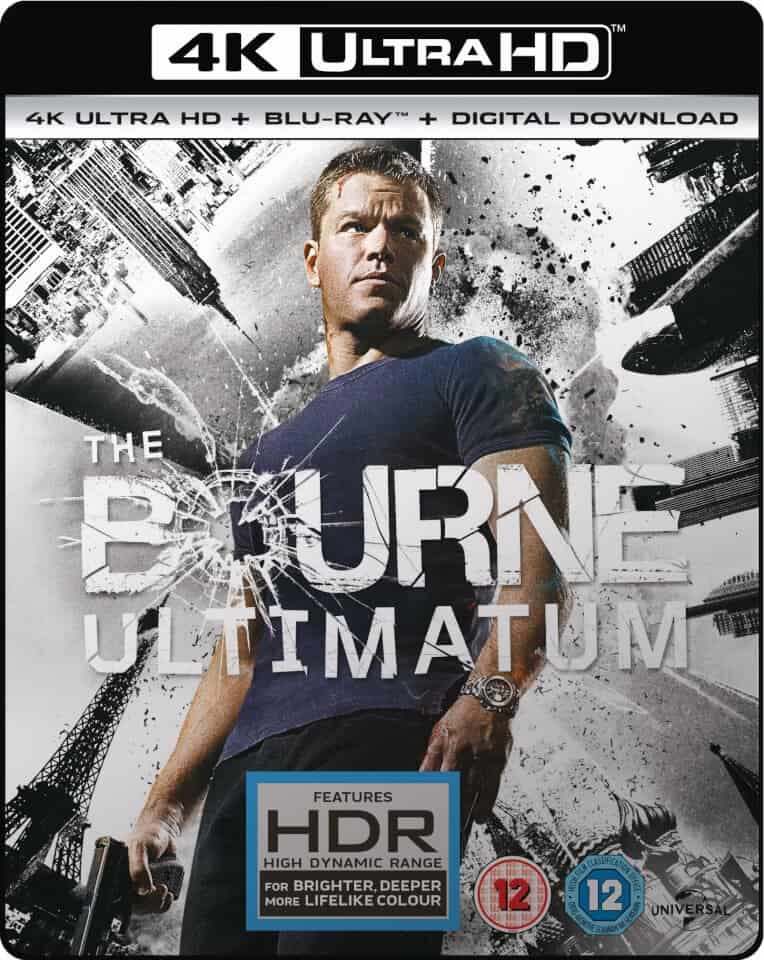 The Bourne Ultimatum 4K 2007 Ultra HD 2160p