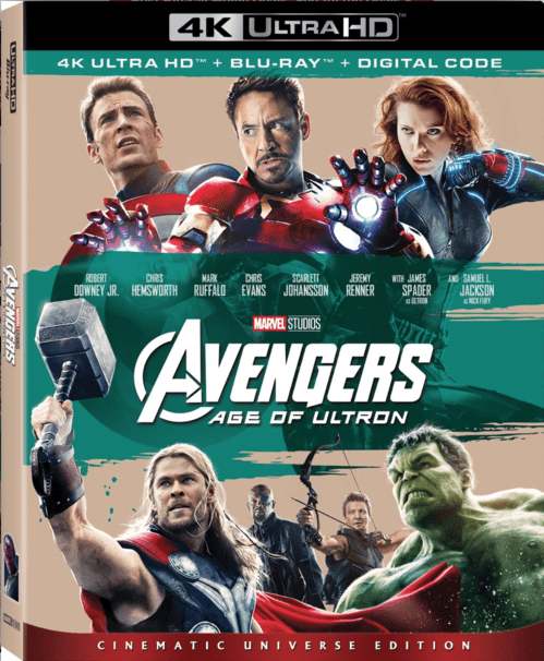Avengers: Age of Ultron 4K 2015 Ultra HD 2160p