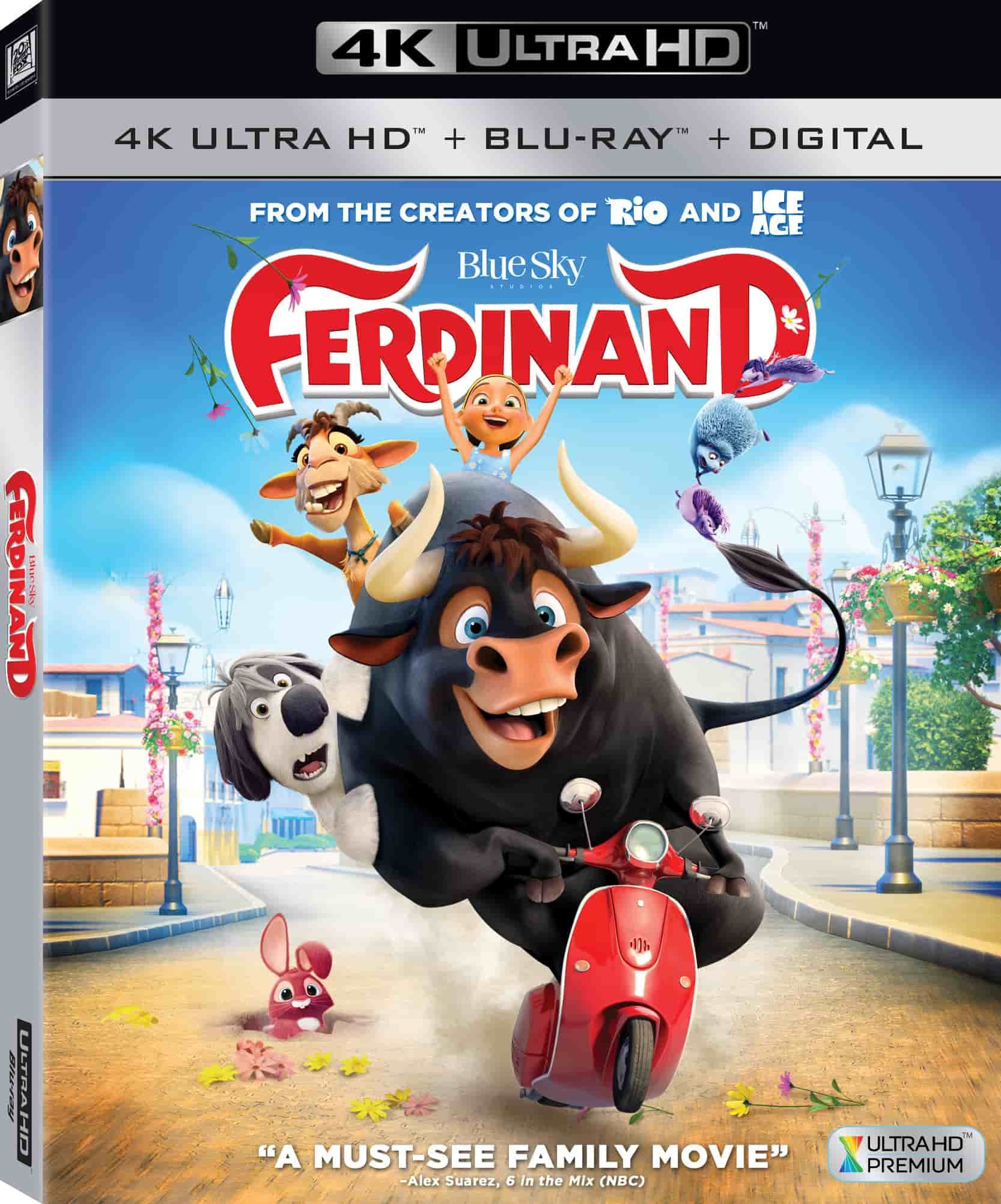 Ferdinand 4K 2016 Ultra HD 2160p poster