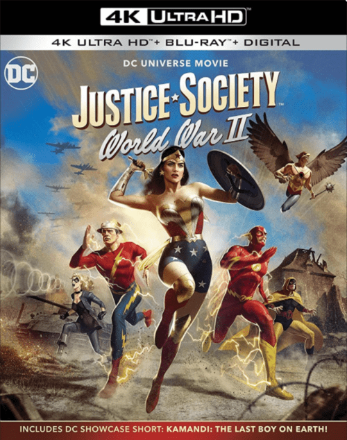 Justice Society World War II 4K 2021 Ultra HD 2160p