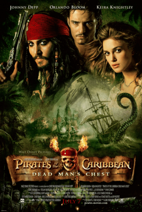 Pirates of the Caribbean: Dead Man's Chest 4K 2006 Ultra HD 2160p