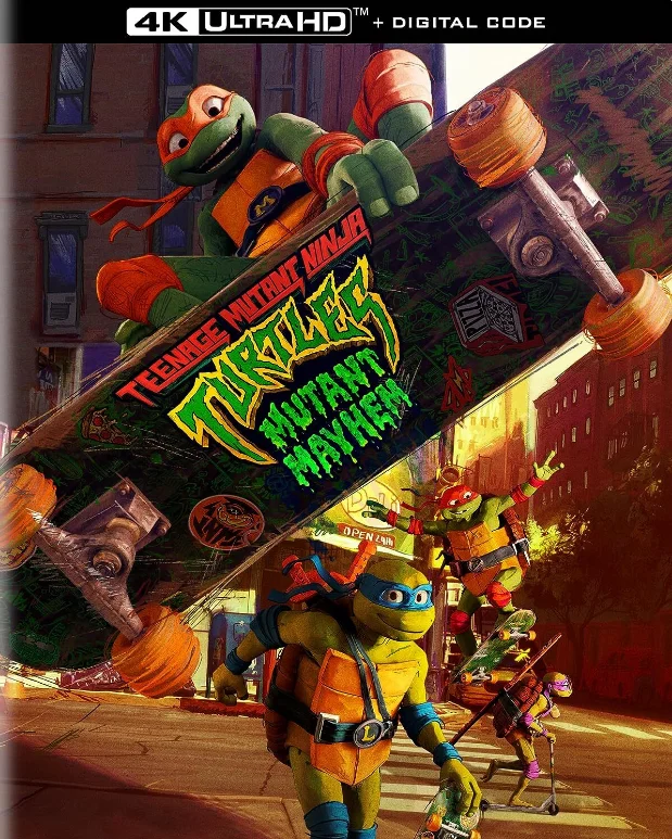 Teenage Mutant Ninja Turtles: Mutant Mayhem 4K 2023 Ultra HD 2160p