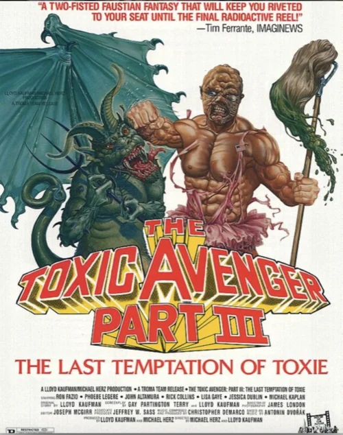 The Toxic Avenger Part III: The Last Temptation of Toxie 4K 1989 Ultra HD 2160p