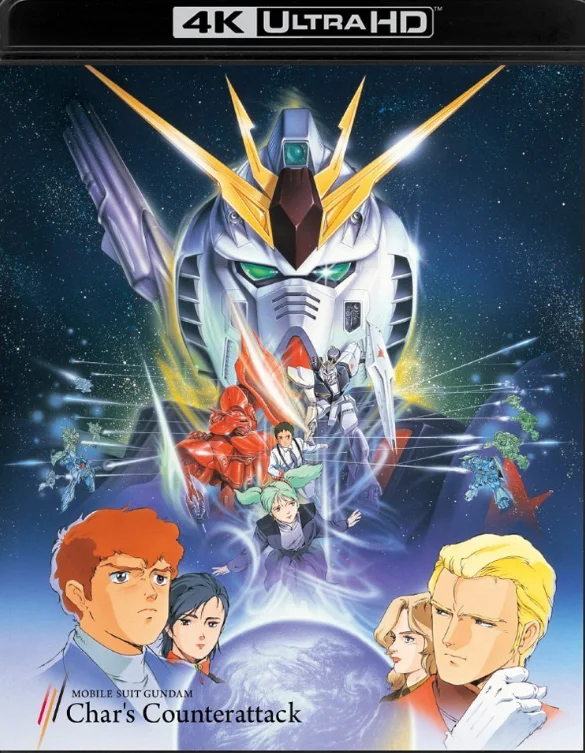 Mobile Suit Gundam: Char's Counterattack 4K 1988 Ultra HD 2160p