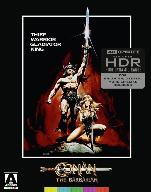 Conan the Barbarian 4K 1982 Extended Cut Ultra HD 2160p