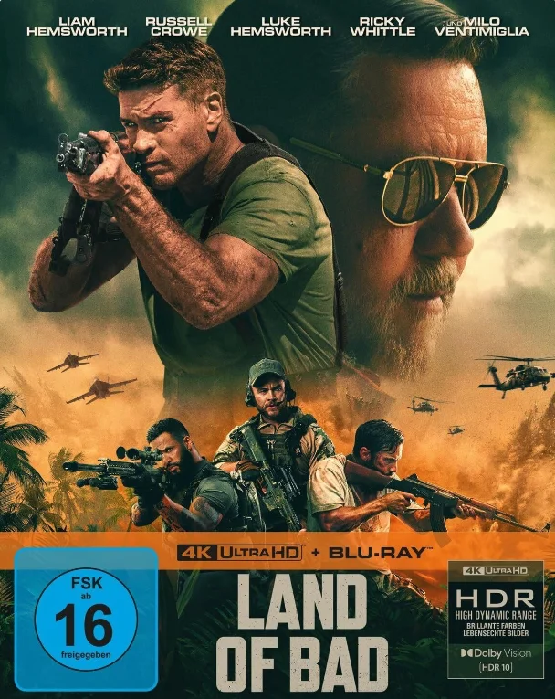 Land of Bad 4K 2024 Ultra HD 2160p