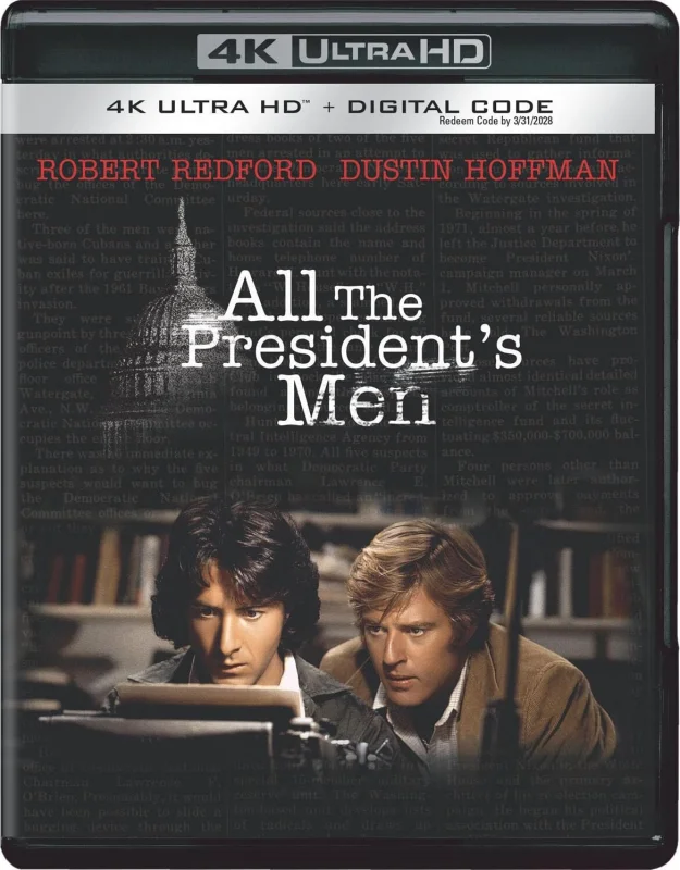 All the President's Men 4K 1976 Ultra HD 2160p