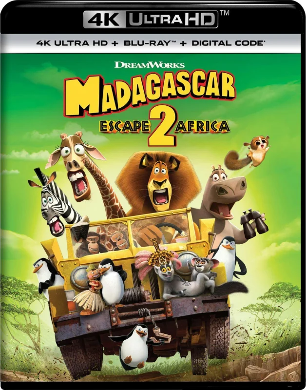 Madagascar: Escape 2 Africa 4K 2008 Ultra HD 2160p