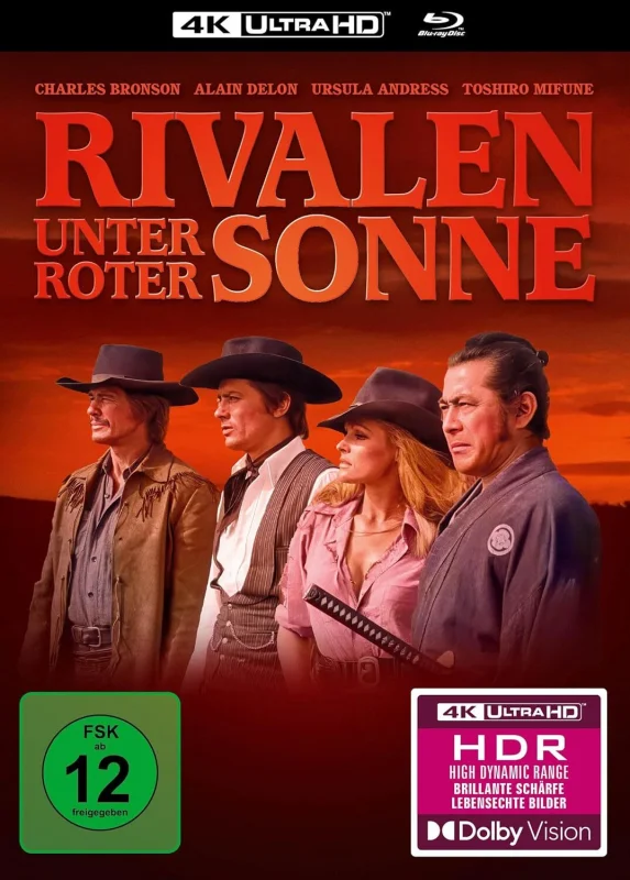Red Sun 4K 1971 Ultra HD 2160p
