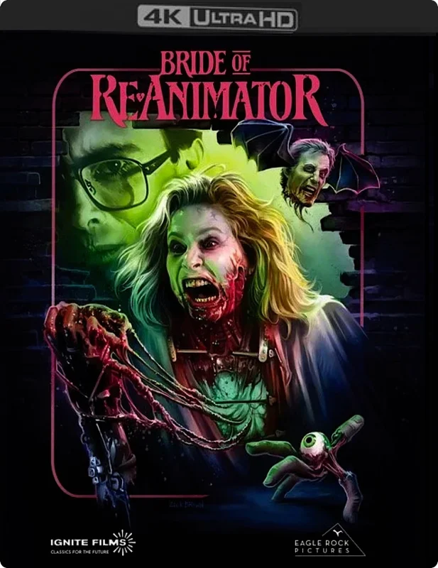 Bride of Re-Animator 4K 1990 Ultra HD 2160p